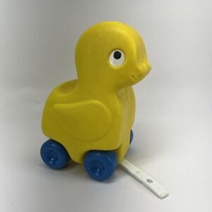 Little Tikes Vintage Replacement Toy Wagon N Friends Animals Yellow Duck 6"